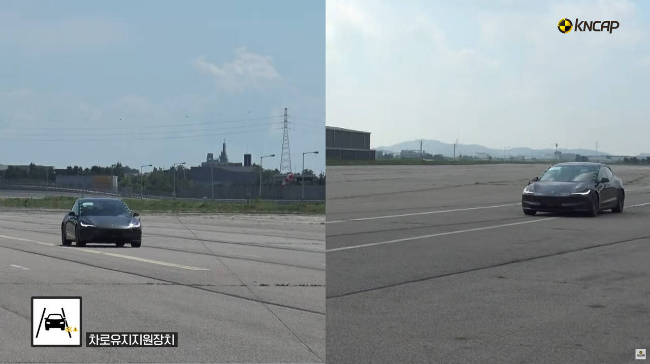 特斯拉model 3在韩国交通部安全测试中,未获得最安全评级!