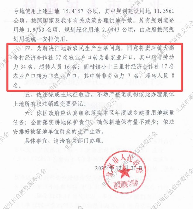 房山征地新消息!重要建设涉及多村,快看有你家吗?