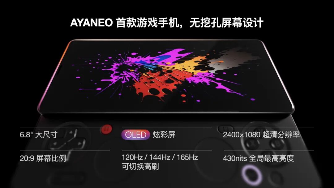 AYANEO Pocket PLAY“掌机灵魂”游戏手机亮相