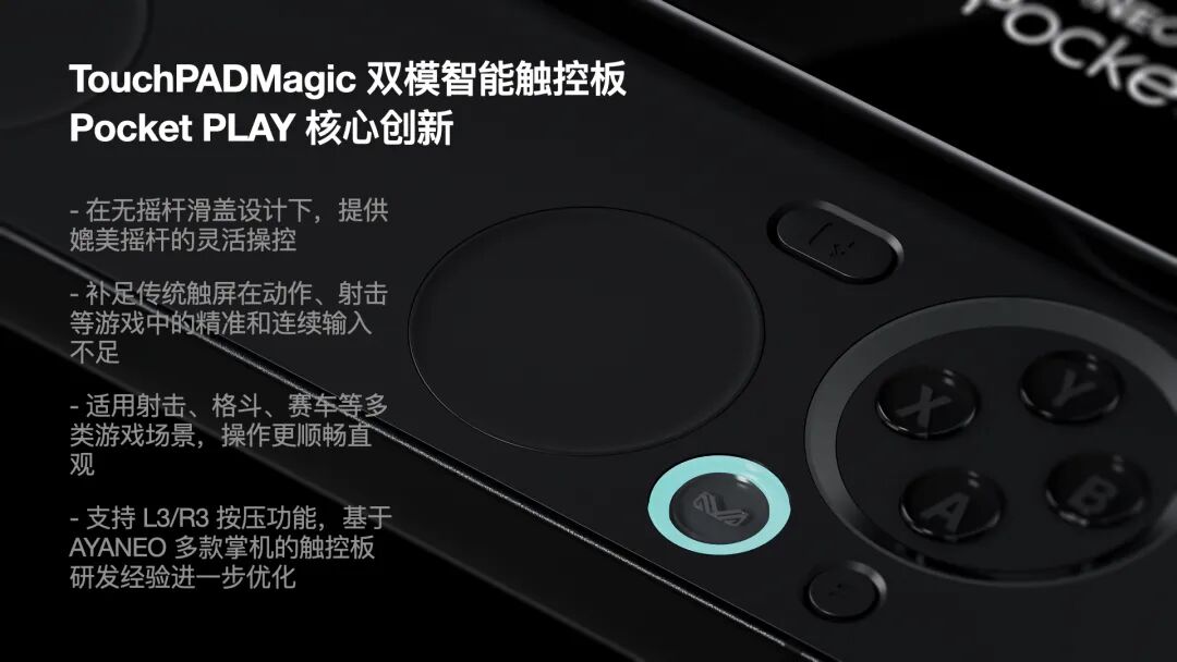 AYANEO Pocket PLAY“掌机灵魂”游戏手机亮相