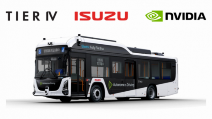 提雅智行和五十铃利用NVIDIA DRIVE Hyperion创建L4级自动驾驶公交车 推进自动驾驶交通的发展