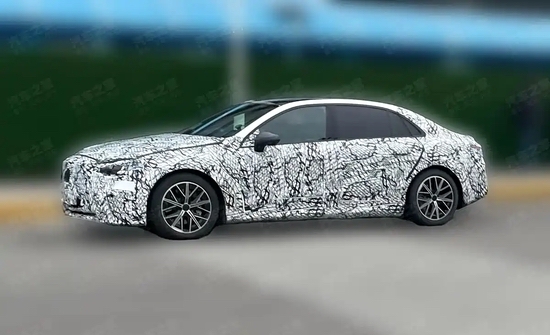 加长明显 国产全新奔驰C级纯电版谍照曝光