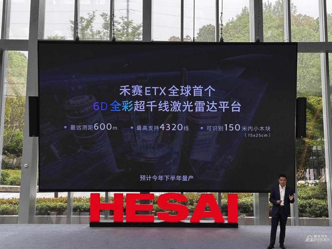 禾赛推毕加索SPAD芯片，激光雷达进入6D全彩时代